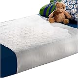 Saddle Style Waterproof Mattress Protector - Size: Crib/Twin 34 x 36