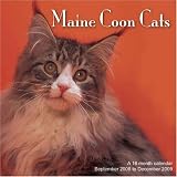 MAINE COON CAT 2009 WALL CALENDAR NEW SEALED