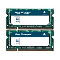 Corsair 4 GB VSA4GSDSKIT1066 Mac Memory PC3-8500 1066MHz Macbook DDR3 204-Pin Apple Laptop Memory Kit