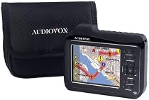 Audiovox Electronics NVX226 3 Portable Navigation 3.5" Touchscreen Operation with Built-in GPS and Mount