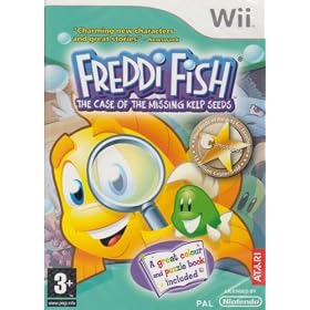 Freddi Fish 1: Case Of The Missing Kelp Seeds (Wii)