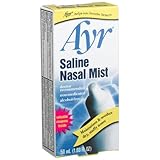 Ayr Saline Nasal Mist, 1.69-Ounce Spray Bottles (Pack of 6)