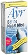 Ayr Saline Nasal Mist, 1.69-Ounce Spray Bottles (Pack of 6)