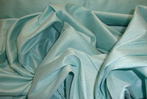 Tiffany Shantung Dupioni Faux Silk Fabric Per Yard