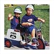 Silver Rider Police Tandem Trike with Protective Gear
