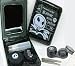 Black Nightmare Before Christmas, Halloween Contact Lenses Travel Kit With Mirror