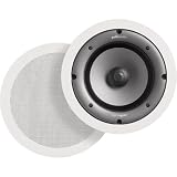 Polk Audio TC610i Round 2-Way 6.5-Inch In-Ceiling Loudspeaker (Single, White)