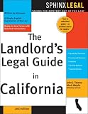 The Landlord`s Legal Guide in California, 2E (Landlord`s Legal Guide in California)