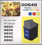 Compatible Hp 49A Colour Inkjet Cartridge For Use With Hp Deskjet 692C/692K/693C/694C/695C