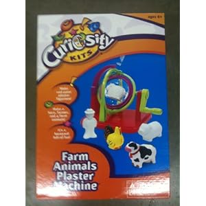 Curiosity Kits Farm Animal Plaster Machine by 
