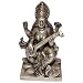 Goddess Saraswati Hindu Religious Brass Sculpture