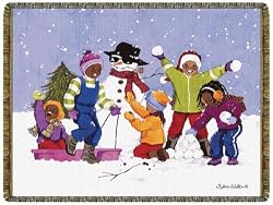 Joy of the Season Tapestry Throw Blanket