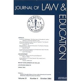 Journal of Law & Education