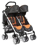 BabyPlanet Unity Sport Twin Stroller, Terra Cotta