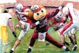 Matt Leinart (Throwing Football) Sports Poster Print - 11