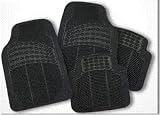 Mitsubishi 3000GT Cordia Eclipse Endeavor Galant Lancer Outlander Raider Universal Rubber Floor Mats Black