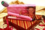 JDL PINK DIGITAL LCD PROFESSIONAL SALON STYLER CERAMIC HAIR STRAIGHTENER FLAT IRON