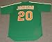 HOWARD JOHNSON New York Mets 1985 Majestic Cooperstown Throwback 