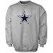 Reebok Dallas Cowboys Ash Premier Logo Sweatshirt