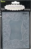 Embossing Folder 4.25X5.75-Scroll Frame