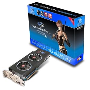 Sapphire Radeon HD4850 X2 2GB DDR3 Dual DVI / TVO PCI-Express Graphics Card