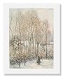 Camille Pissarro, Morning Sunlight on the Snow
