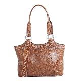 American West Over the Rainbow Collection Tote Bag in Caramel