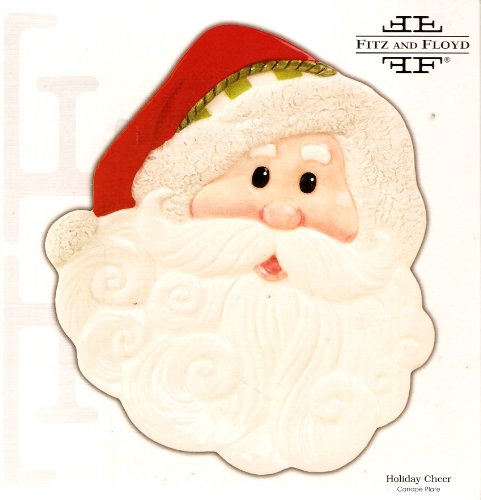 Holiday Cheer Santa Plate