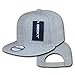 DECKY Vintage Snapbacks, Heather Grey