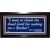 Steiner Sports New York Yankees Joe DiMaggio Framed Replica Sign