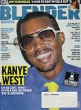 Blender Magazine Kanye West October 2007 Issue (Chris Daughtry, Plain White T's, James Blunt)