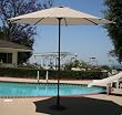 Ace Evert Market Umbrella 8011S, 9 ft, Polyester, Beige