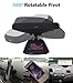 Nucharger Snap200 Car Cellphone Holder 360° Rotatable Wireless Charger for Galaxy S6/S7/S7 Edge, Note 5/6, Nexus, LG and All QI-Enabled Devices, with 2x2A Dual USB Car Charger Mini Air Purifier