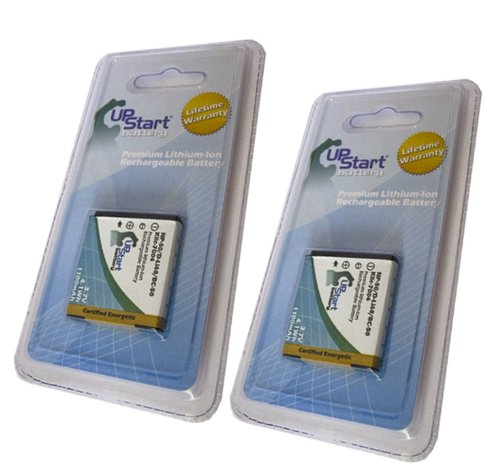 2x Pack - Pentax D-LI122 Battery - Replacement for Pentax KLIC-7004 Digital Camera Battery (1100mAh, 3.7V, Lithium-Ion)