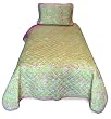Cherry Blossom Twin Quilt & Pillow Sham