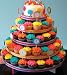 515Zt9IZRbL. SL75  Cupcaketree Original Mini Round Cupcake Stand 5Tier Holds 40100 Cupcakes
