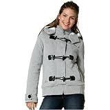HURLEY SASHA YC JACKET HEATHERGRY L