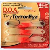 DOA 2" Tiny Terror Eyz Lures Kit - Nite Glow/Firetail