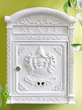 Victorian Style Locking Mailbox