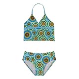 Girls' Xhilaration 2-pc. Medallions Swimsuit