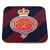 British Army, Grenadier Guards - Cork-backed Hardboard Coaster;  Great gift for Dads & Grandads