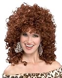 Wild Curl Auburn Wig - Adult Std.