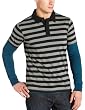 Unionbay Men's Short Sleeve Bondi Polo with Long Sleeve T-Shirt Underlayer