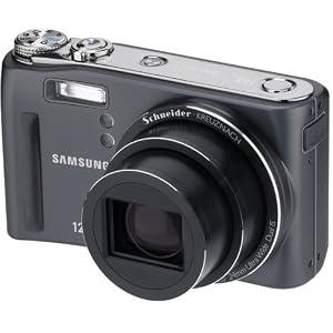 Samsung WB550 Digitalkamera (12 Megapixel,24mm Weitwinkel,10x optischer Zoom, Dual IS, HD-Video, HDMI) grau