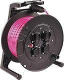 Eigenschaften Jäger  / Jumbo mit 4 Steckdosen PUR-Leitung H07BQ-F 40m pink