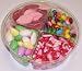 Scott's Cakes 4-Pack Cupid Corn, Smoochie Lips, Conversation Beans, & Chocolate Jordan Almonds