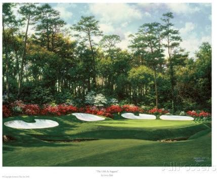 Custom Posters 20X30 Inch The 13th At Augusta Prints by Larry Dyke