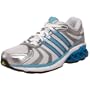 adidas Women's BOOST 2 W Running Shoe,White/Crystal/Acid Buzz,9 M
