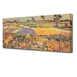 VINCENT VAN GOGH: At Auvers Gallery Framed Canvas Art,Ready To Hang, NEW