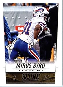 2014 Score Football Card #139 Jarius Byrd - New Orleans Saints